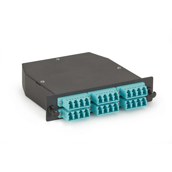 Black Box Mtp Om3 Fiber Optic Lgx Cassette (1) Mtp 24 To (24) Lc Type A FOCA20M3-1MP24-24LC - main
